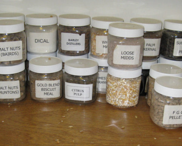Manufacture of finished feeds
