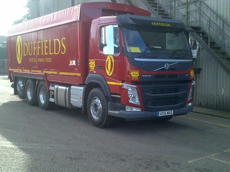 new duffields tri axle truck